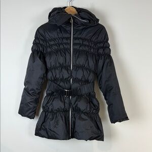 Speedo Lightweight Duck Down Parka Size Small Black
